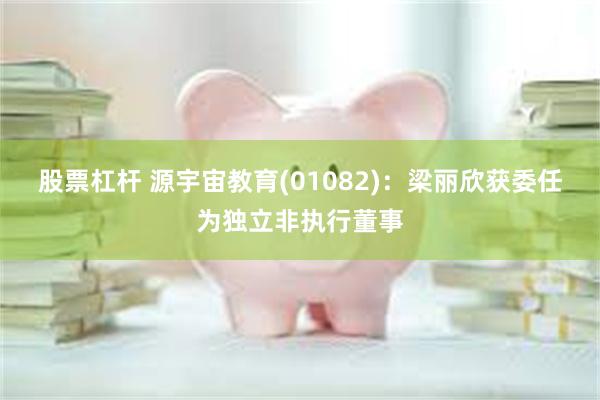 股票杠杆 源宇宙教育(01082)：梁丽欣获委任为独立非执行董事
