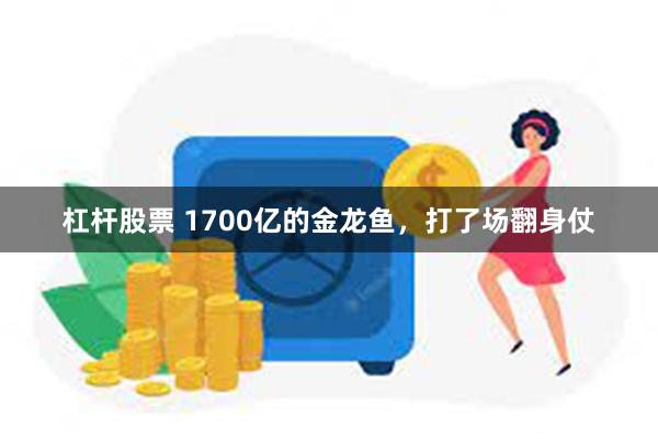 杠杆股票 1700亿的金龙鱼，打了场翻身仗